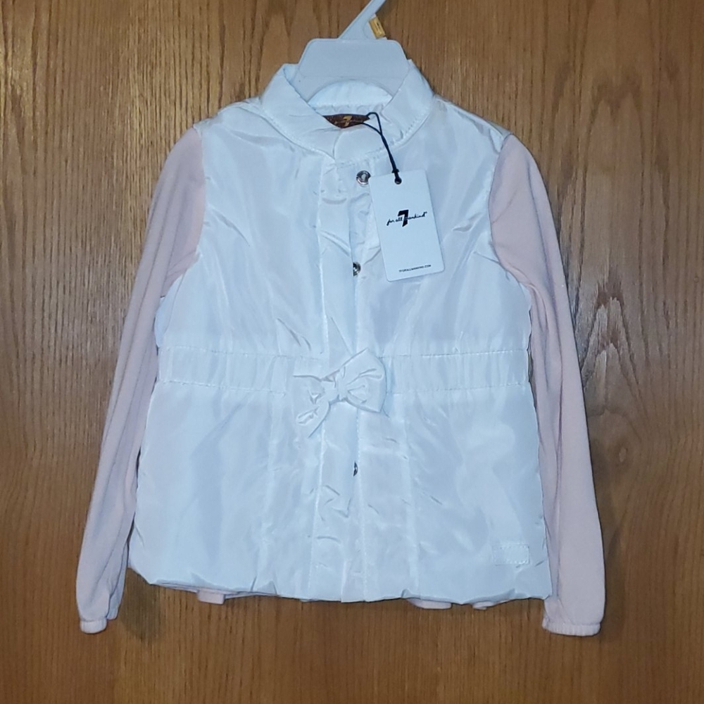 NEW 7 FOR ALL MANKIND VEST AND SHIRT